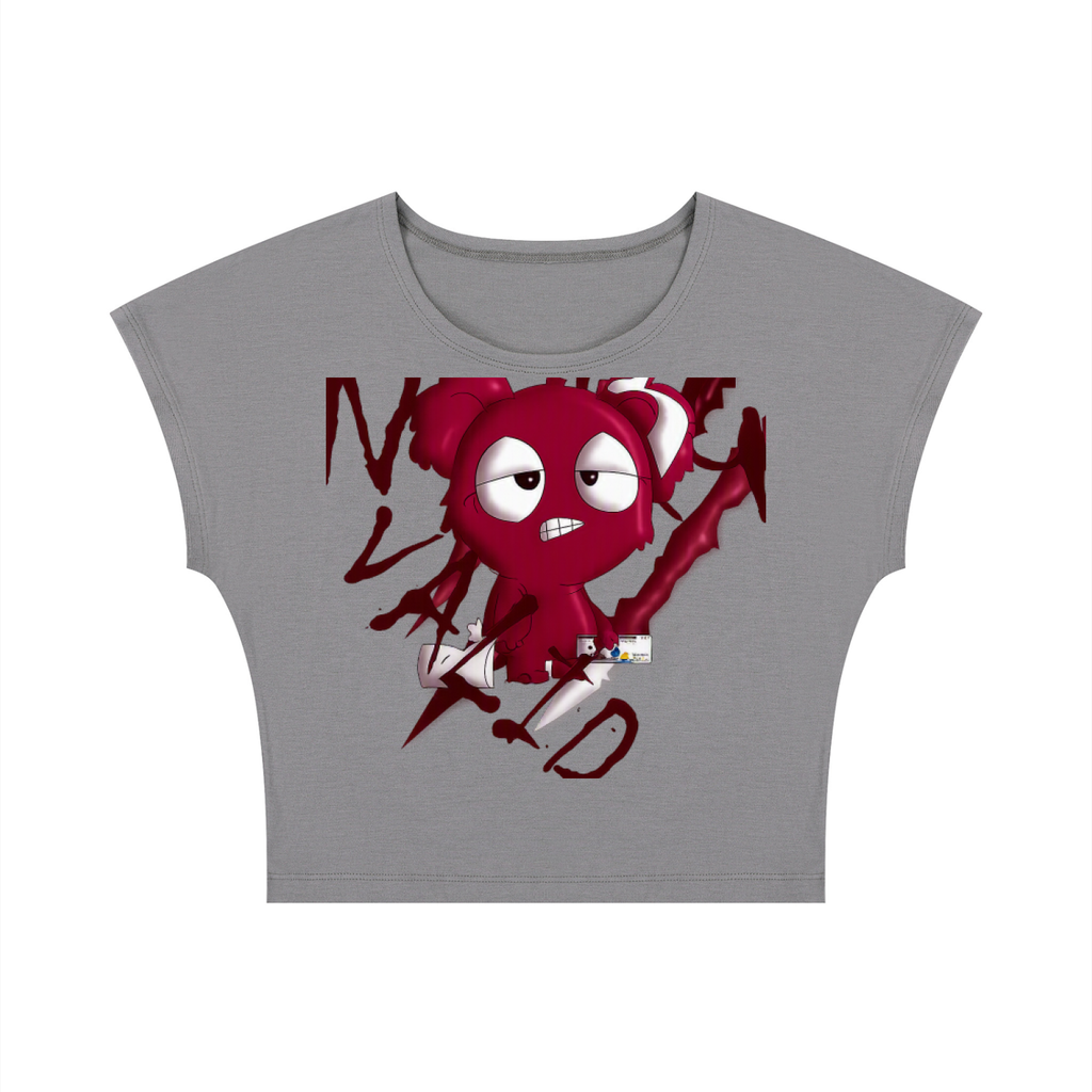 Loopy Lavi Women's Slim Crop T-Shirt