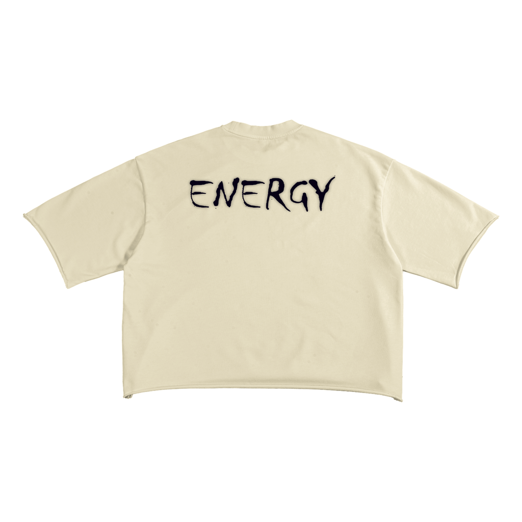 French Terry Raw Edge T-Shirt