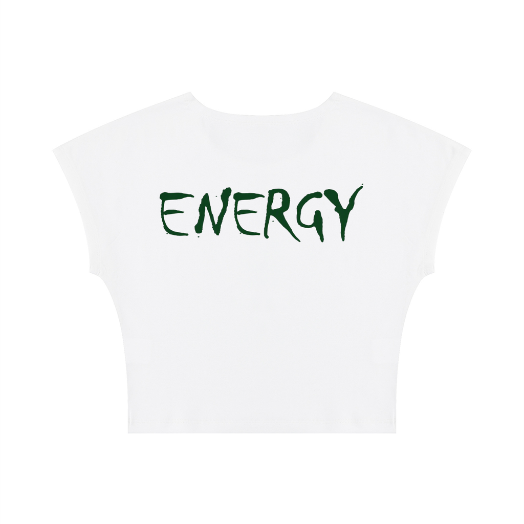 Loopymlavi Women's Slim Crop T-Shirt