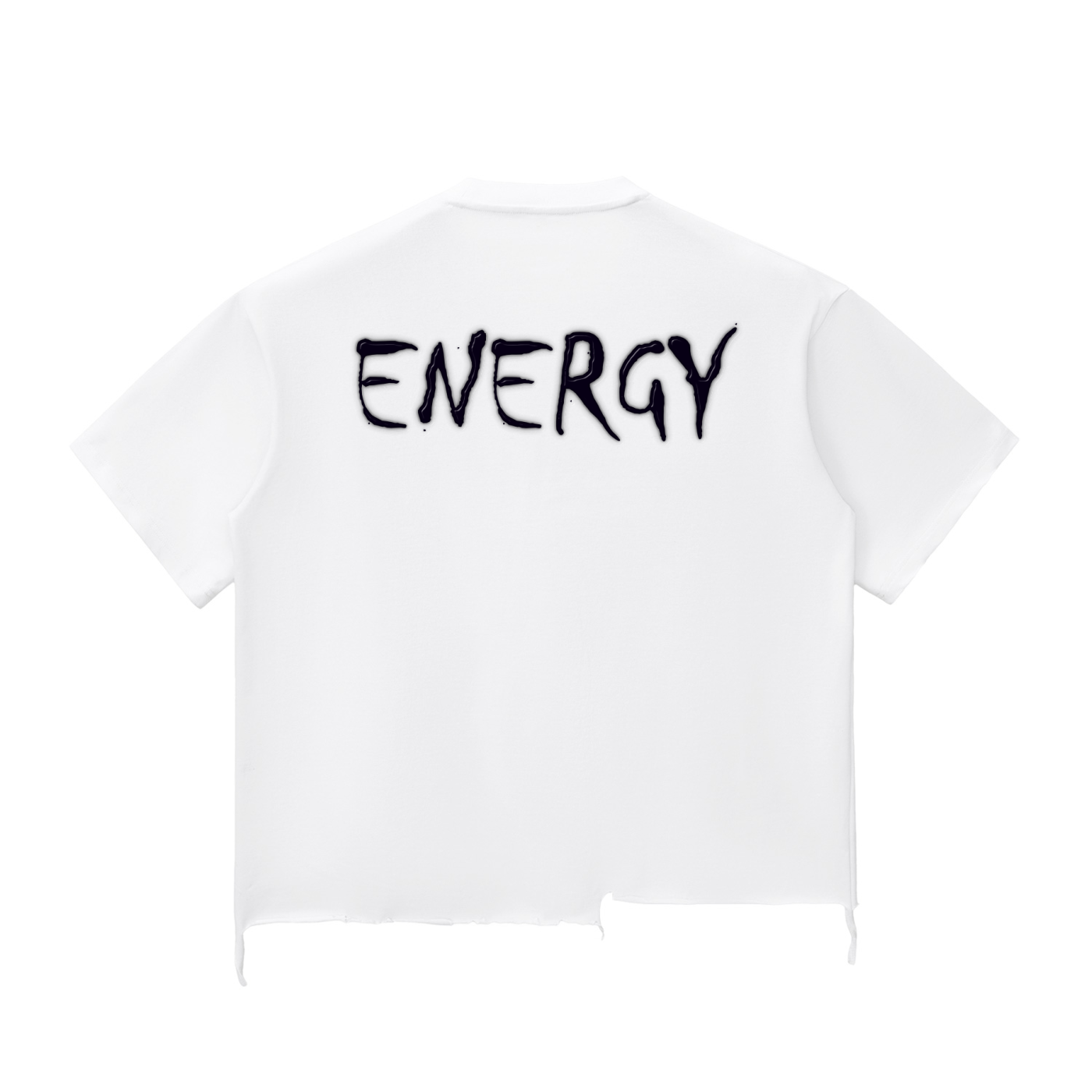 Loopy lavi Snow Wash Raw-Hem Boxy T-shirt