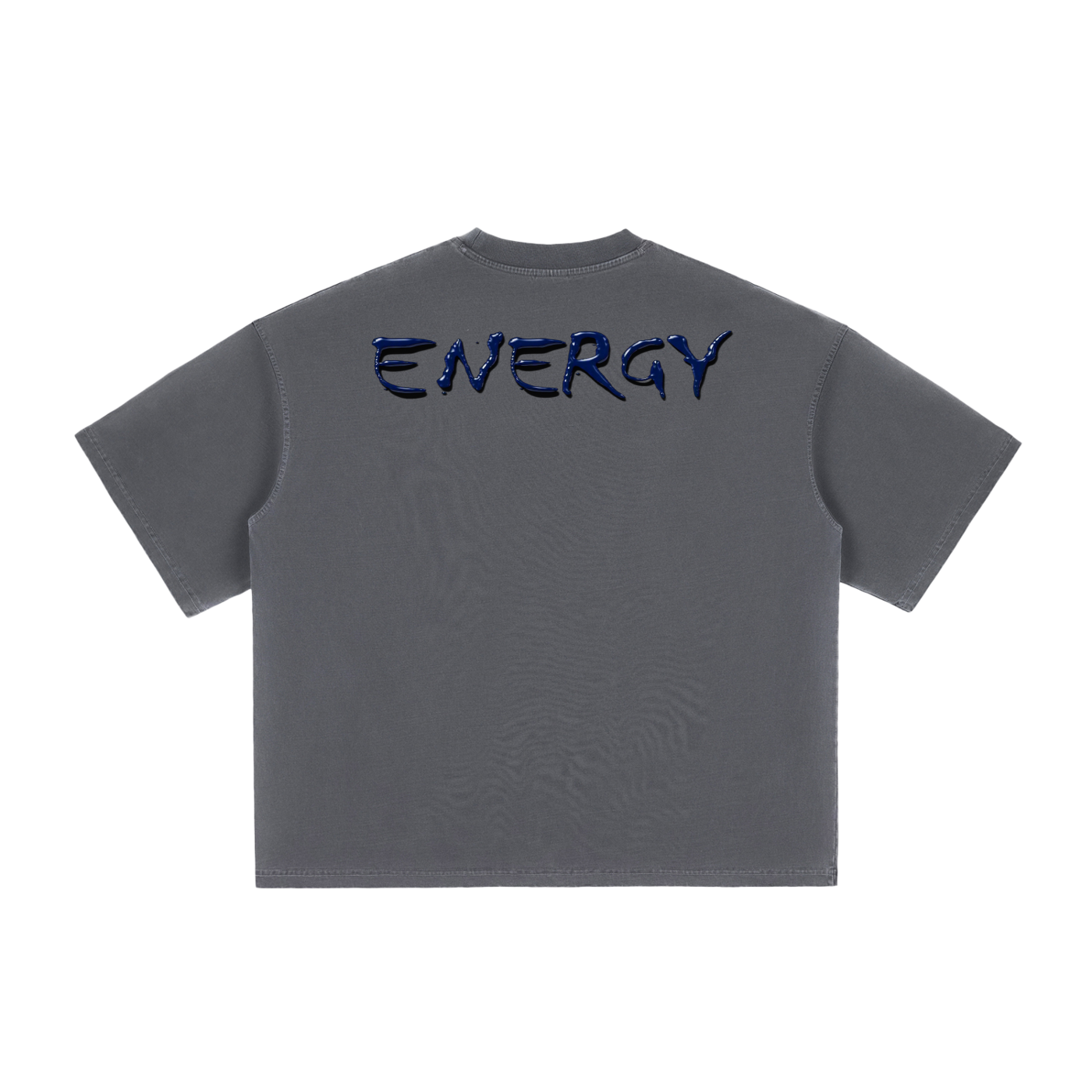Navy “collection” Vintage Washed Boxy T-Shirt