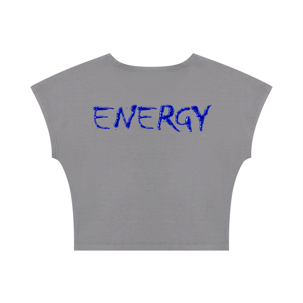 Loopy Lavi Women's Slim Crop T-Shirt