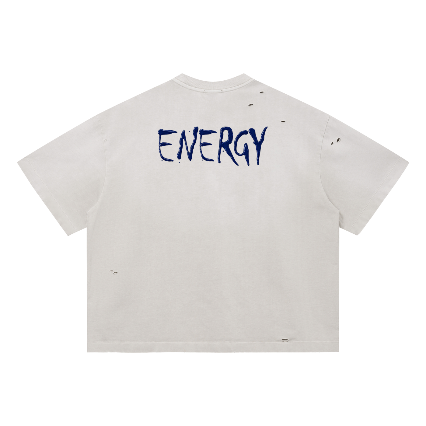 Loopy Lavi Vintage Washed Distressed Boxy Oversized T-Shirt