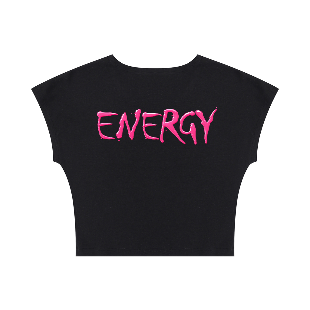 Loopy Lavi Women's Slim Crop T-Shirt