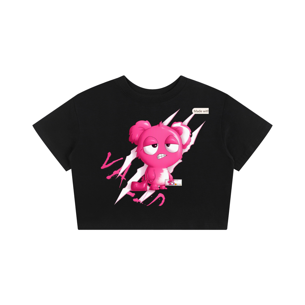 Loopy Lavi Baby Tee Seamless T-Shirt - 200 GSM