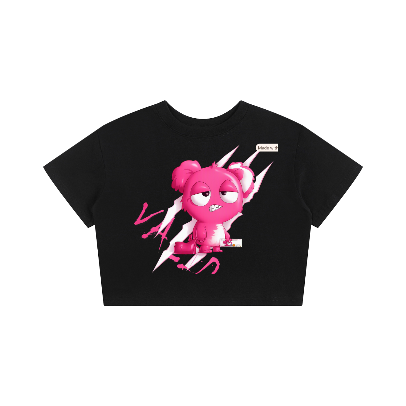 Loopy Lavi Baby Tee Seamless T-Shirt - 200 GSM