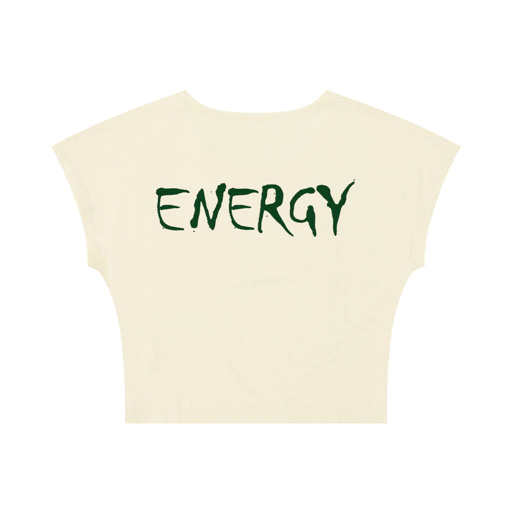 Loopymlavi Women's Slim Crop T-Shirt