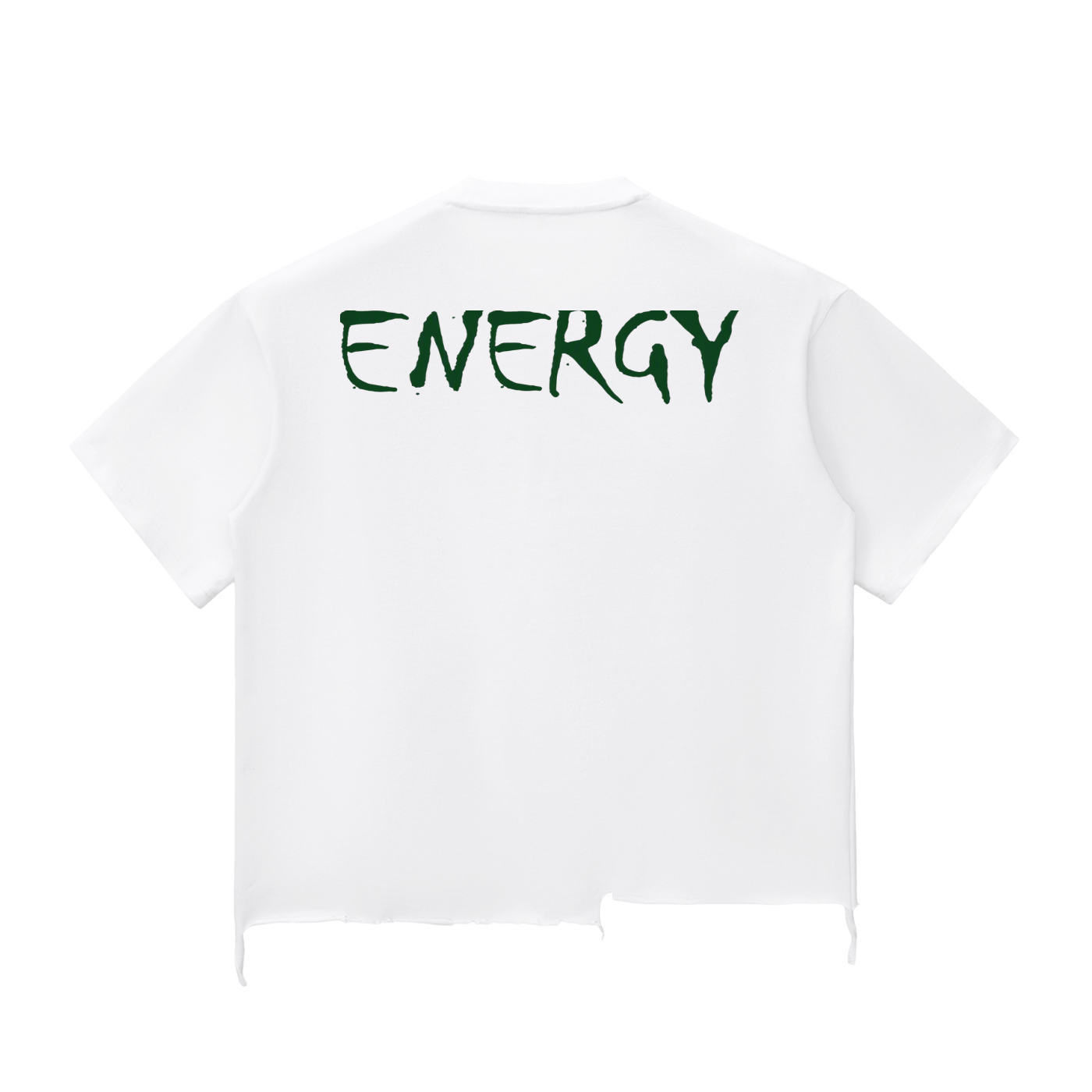 Loopy Lavi Snow Wash Raw-Hem Boxy T-shirt