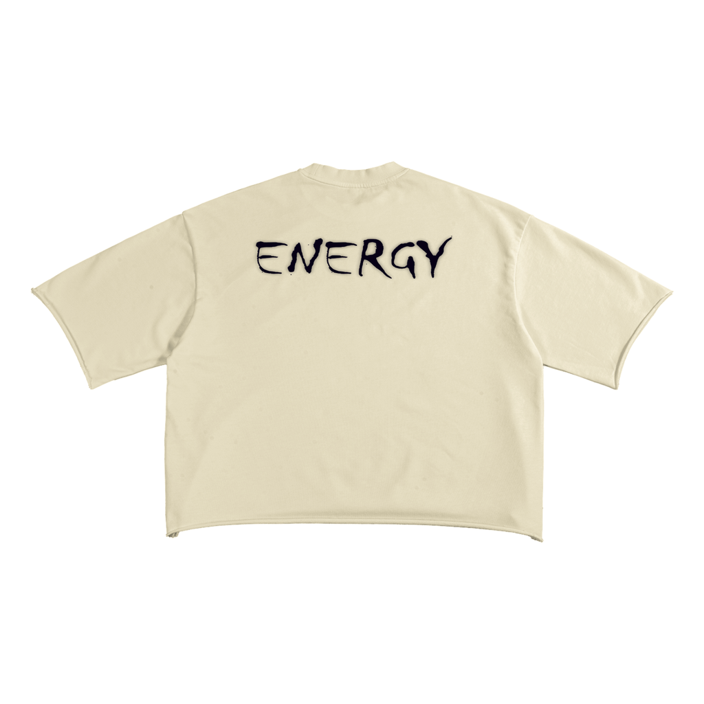 French Terry Raw Edge T-Shirt