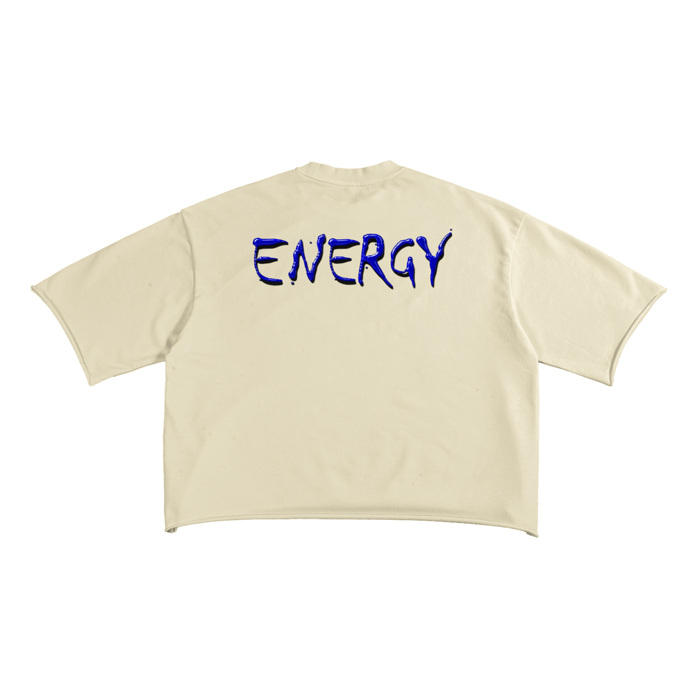 French Terry Raw Edge T-Shirt