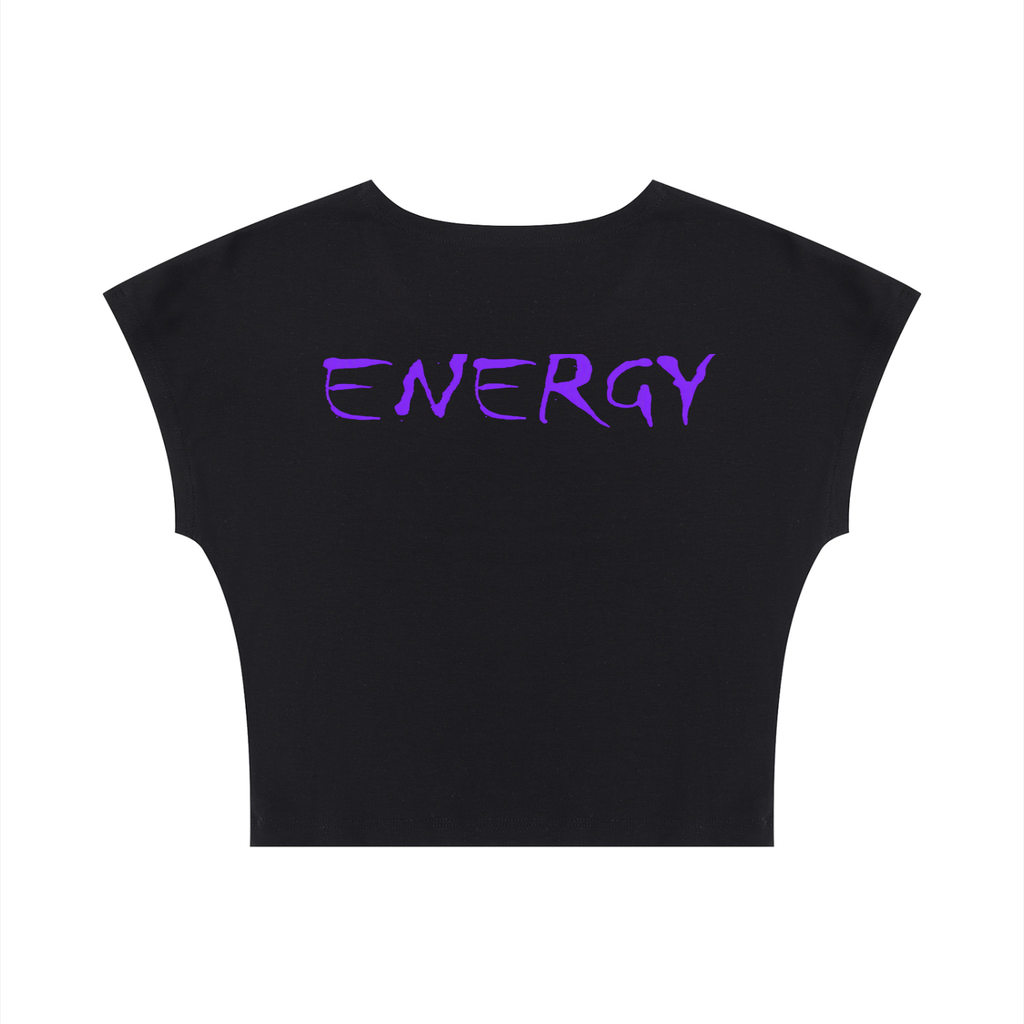 Loopy Lavi Women's Slim Crop T-Shirt