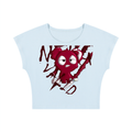 Loopy Lavi Women's Slim Crop T-Shirt