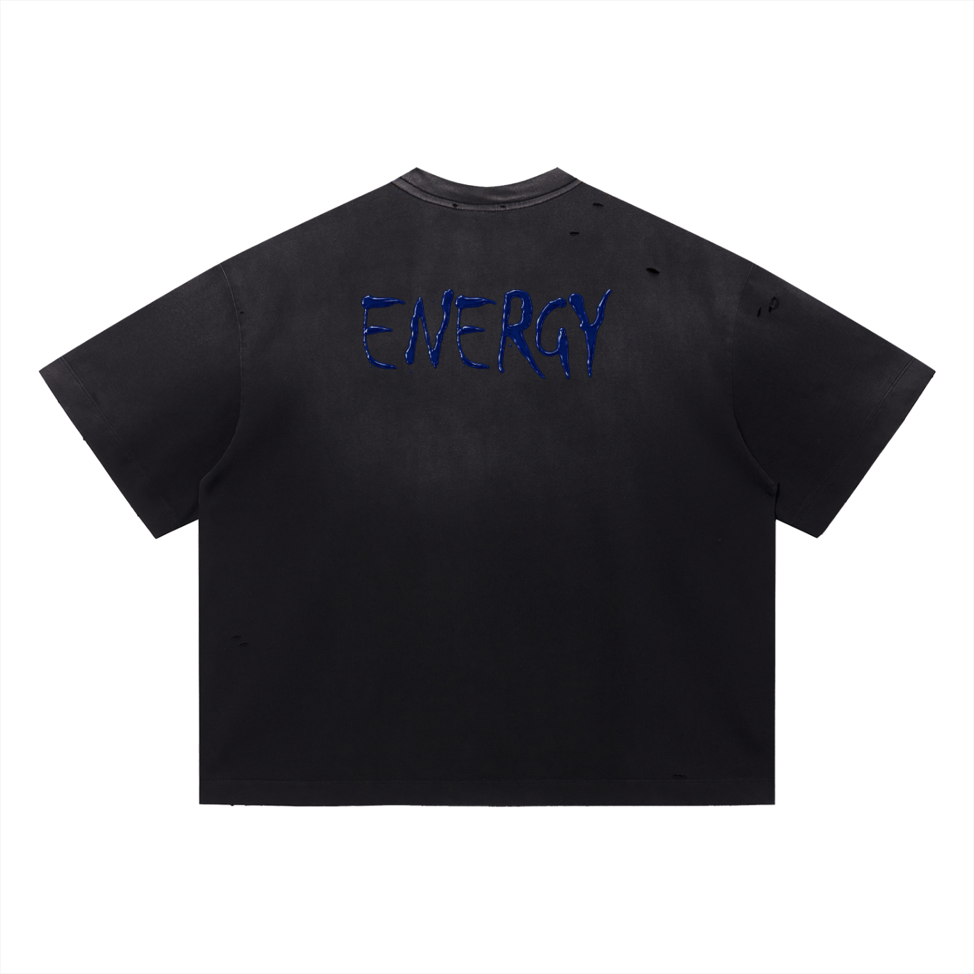 Loopy Lavi Vintage Washed Distressed Boxy Oversized T-Shirt