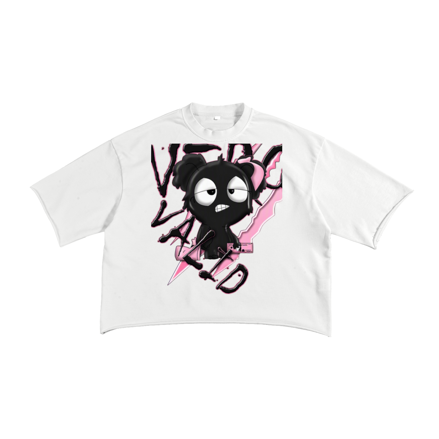 French Terry Raw Edge T-Shirt