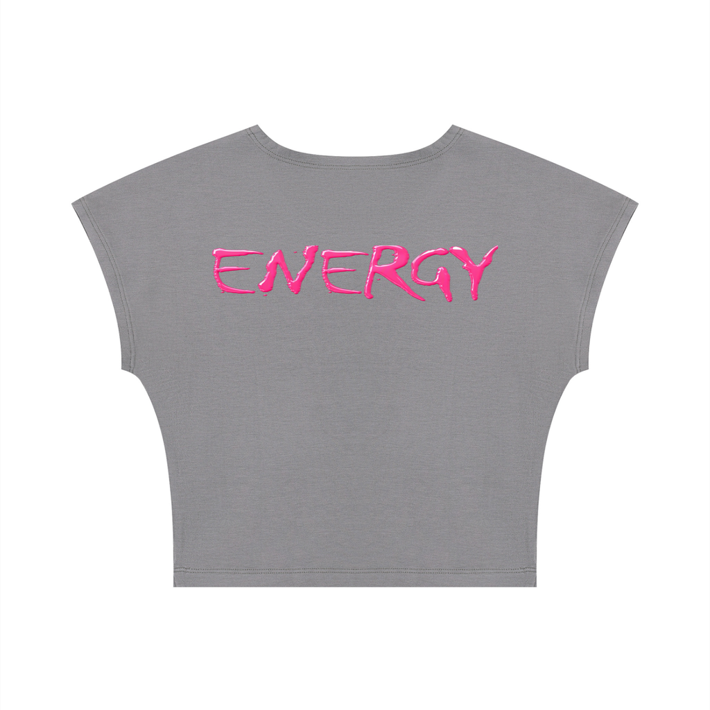 Loopy Lavi Women's Slim Crop T-Shirt