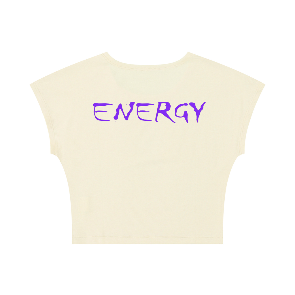 Loopy Lavi Women's Slim Crop T-Shirt