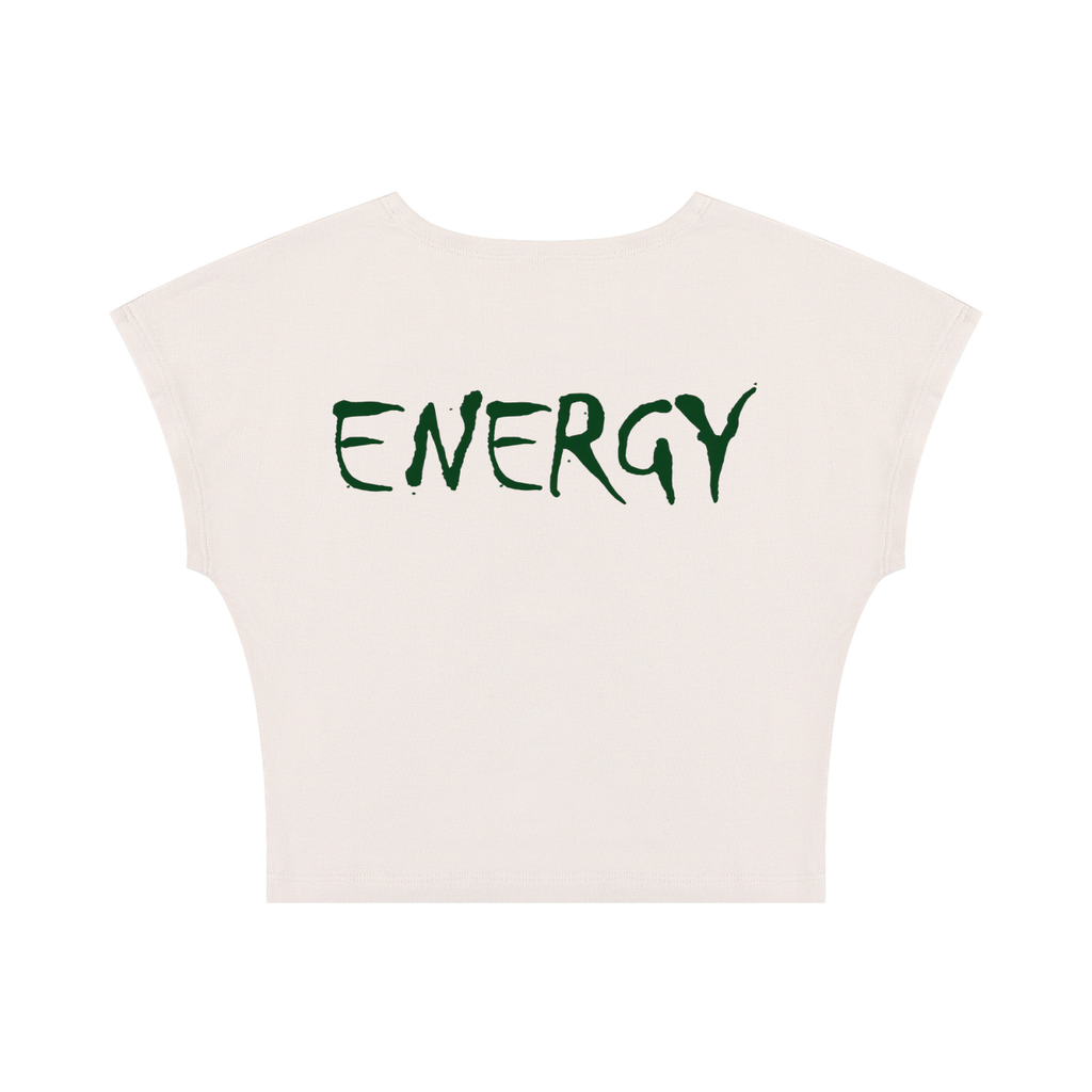 Loopymlavi Women's Slim Crop T-Shirt
