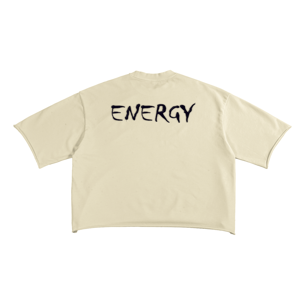 French Terry Raw Edge T-Shirt