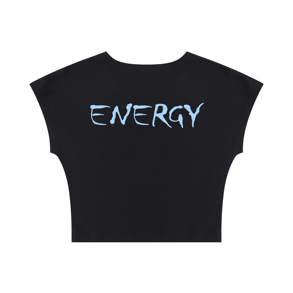 Loopy Lavi Women's Slim Crop T-Shirt