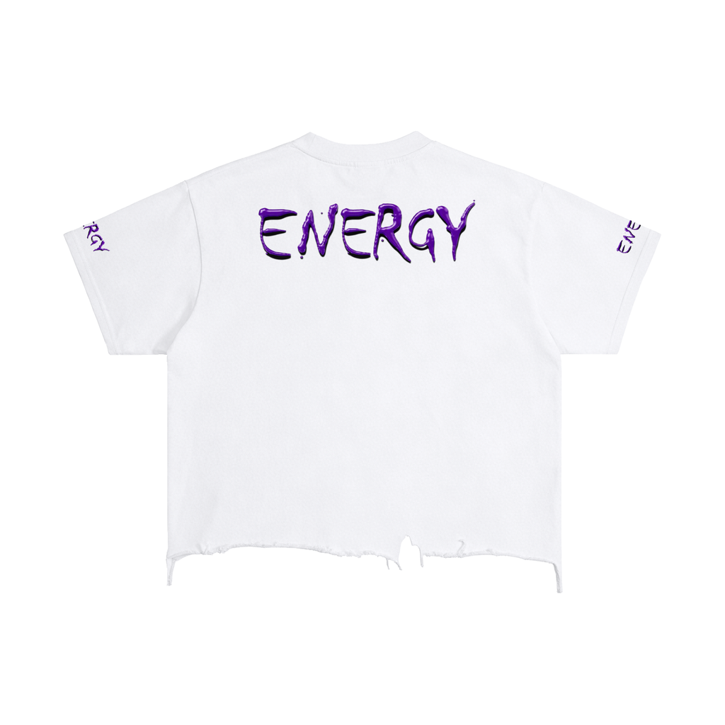 Vintage Wash Boxy Distressed Hem T-Shirt