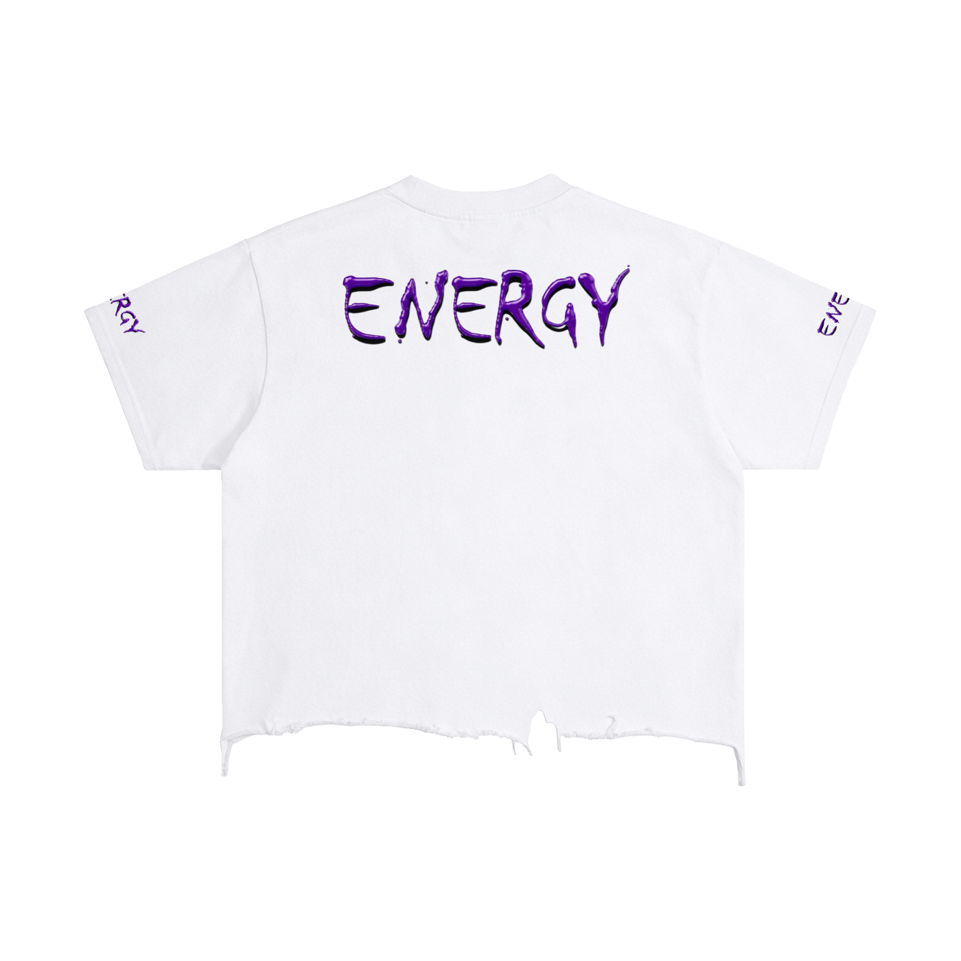 Vintage Wash Boxy Distressed Hem T-Shirt