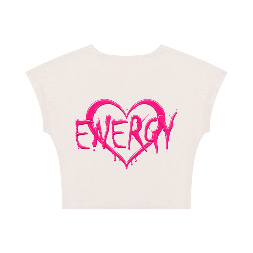 Loopy Lavi Women's Slim Crop T-Shirt