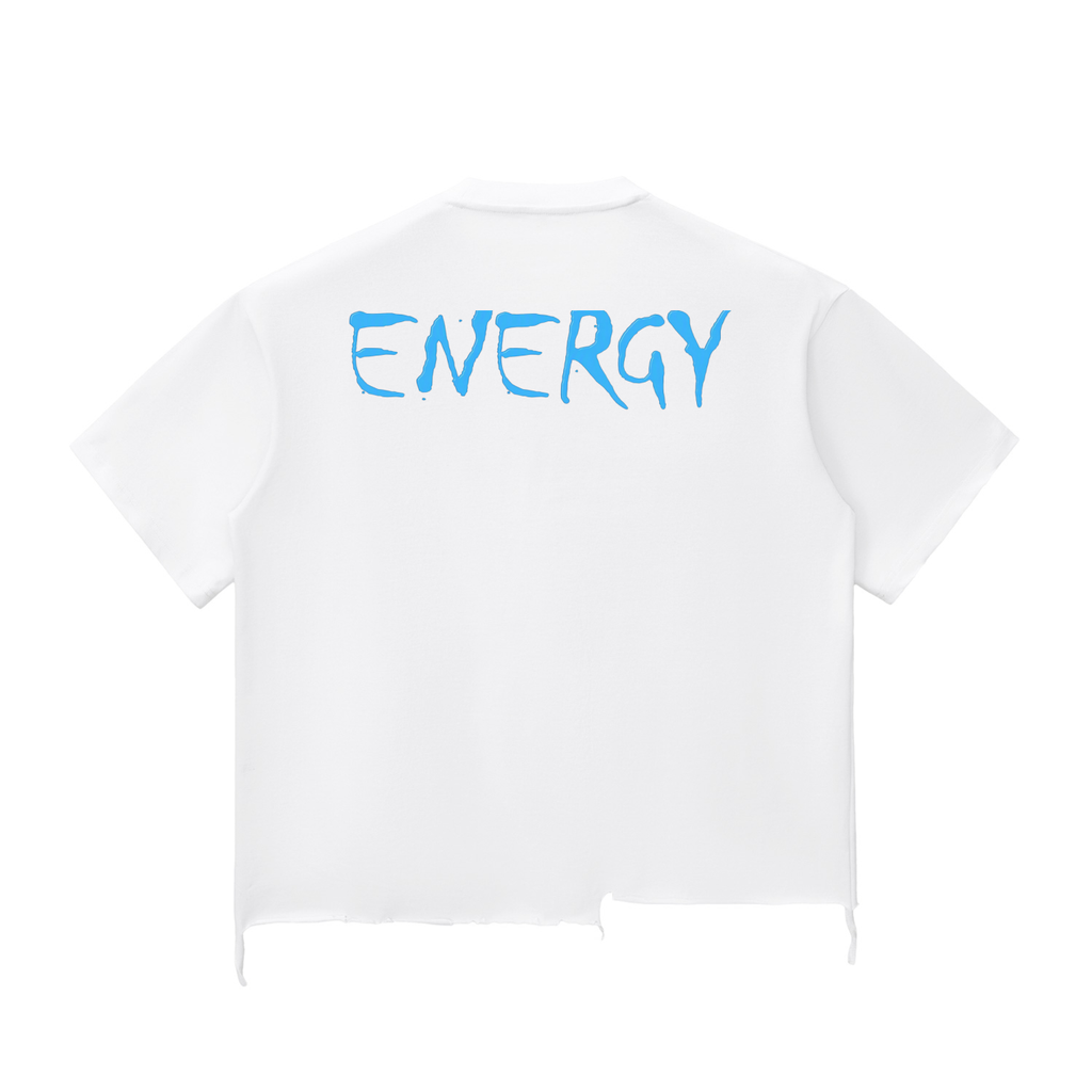 Loopy lavi snow Wash Raw-Hem Boxy T-shirt