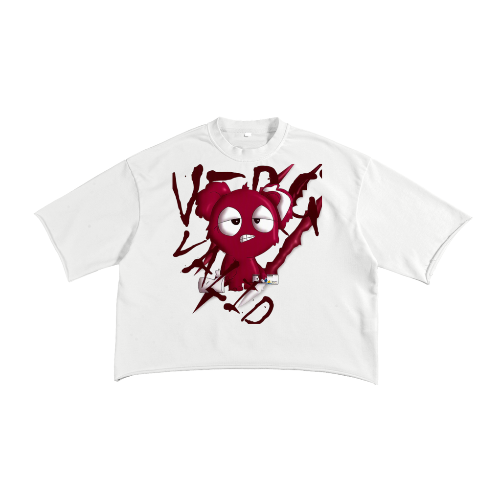 French Terry Raw Edge T-Shirt