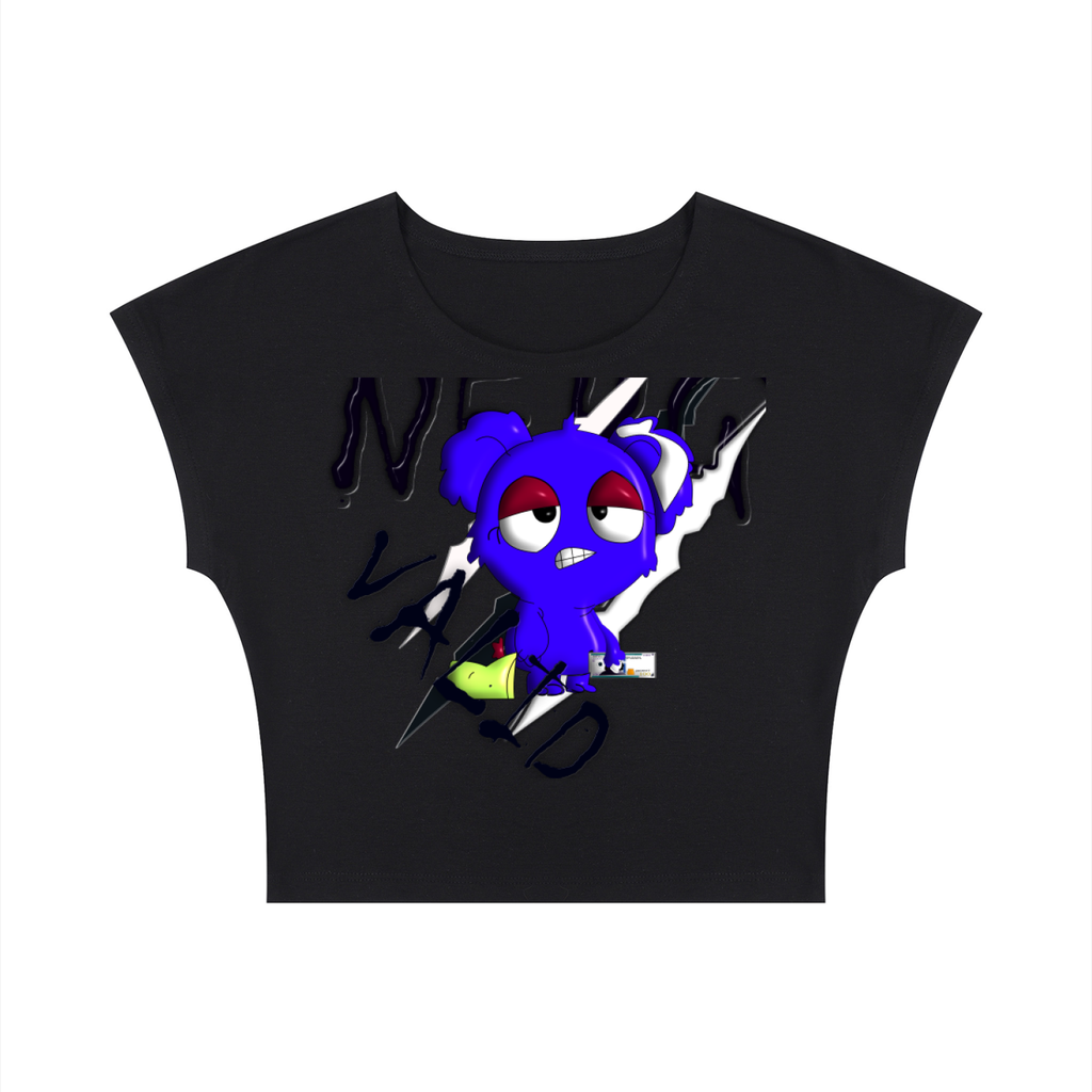 Loopylavi’s Women's Slim Crop T-Shirt