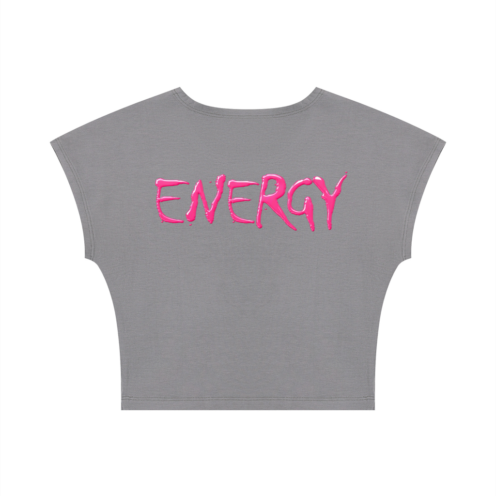 Loopy Lavi Women's Slim Crop T-Shirt