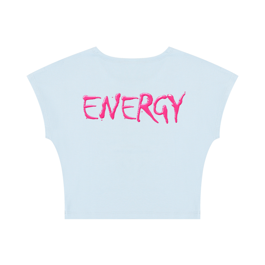 Loopy Lavi Women's Slim Crop T-Shirt