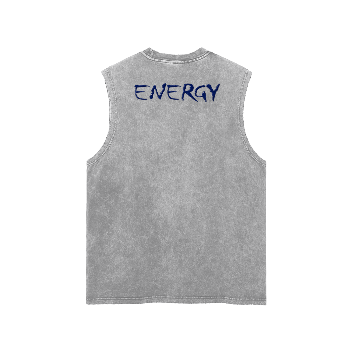Loopy Lavi Snow Washed Frayed Hem Tank Top
