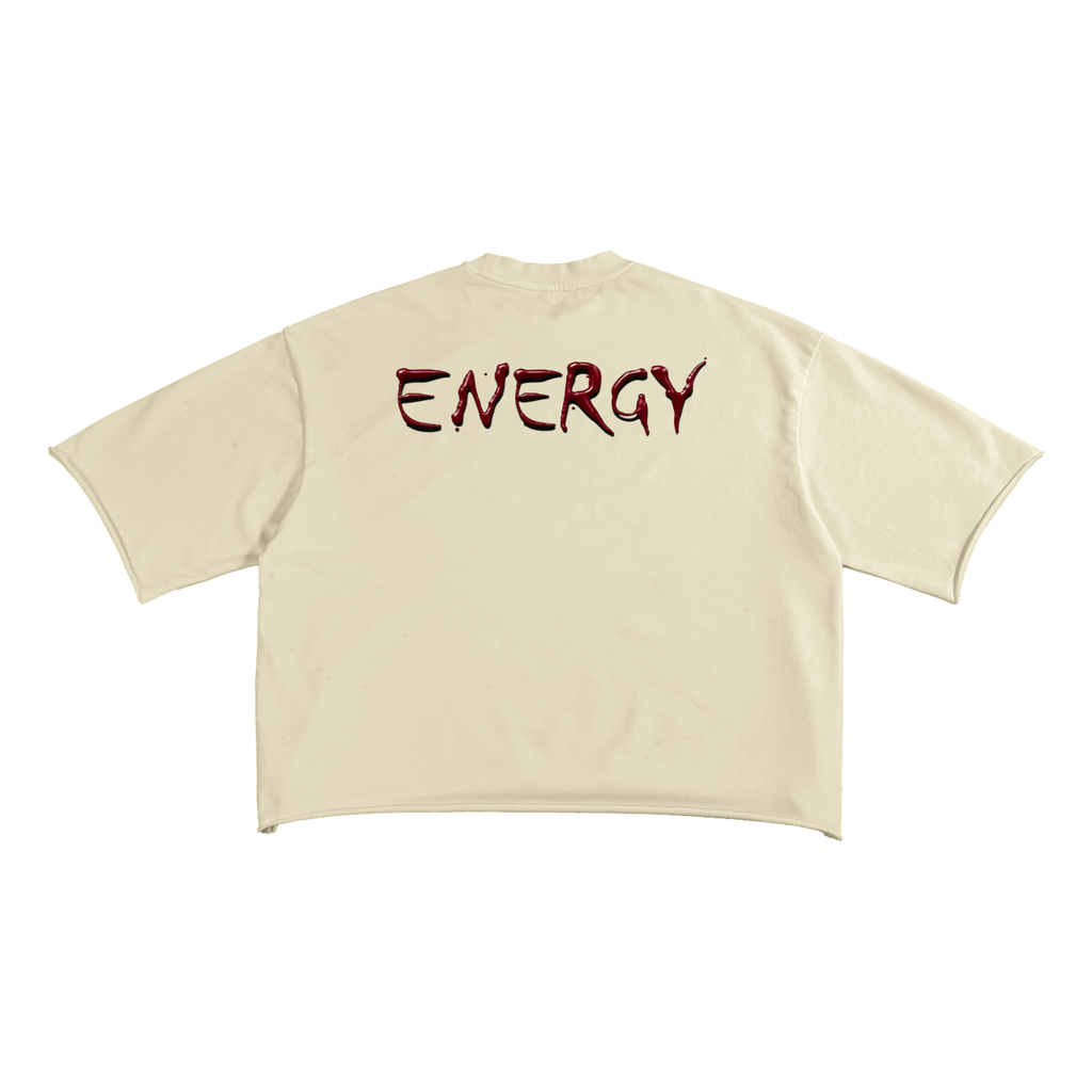 French Terry Raw Edge T-Shirt