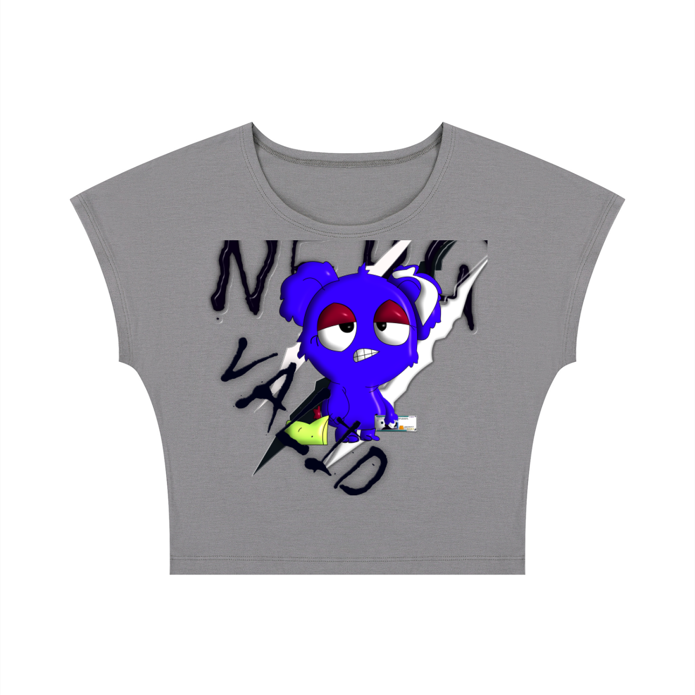 Loopylavi’s Women's Slim Crop T-Shirt