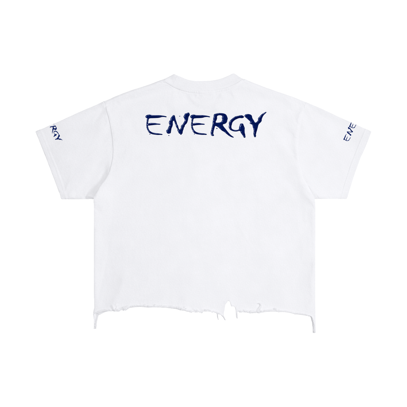 Vintage Wash Boxy Distressed Hem T-Shirt