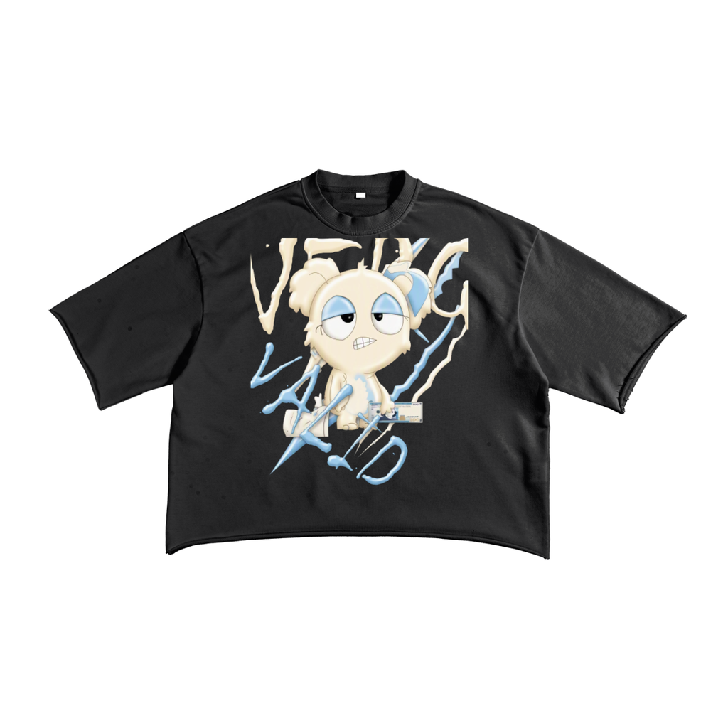 French Terry Raw Edge T-Shirt