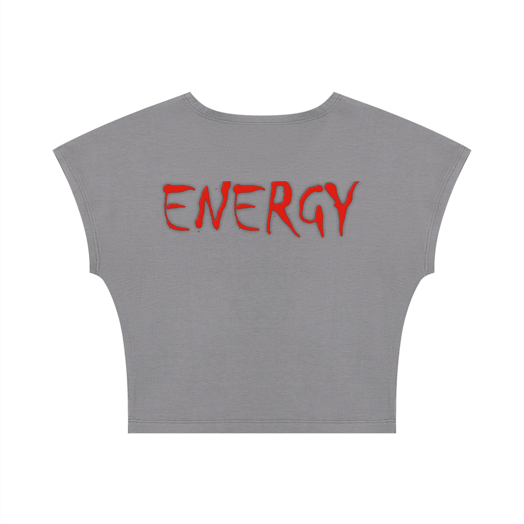 Loopy Lavi Women's Slim Crop T-Shirt