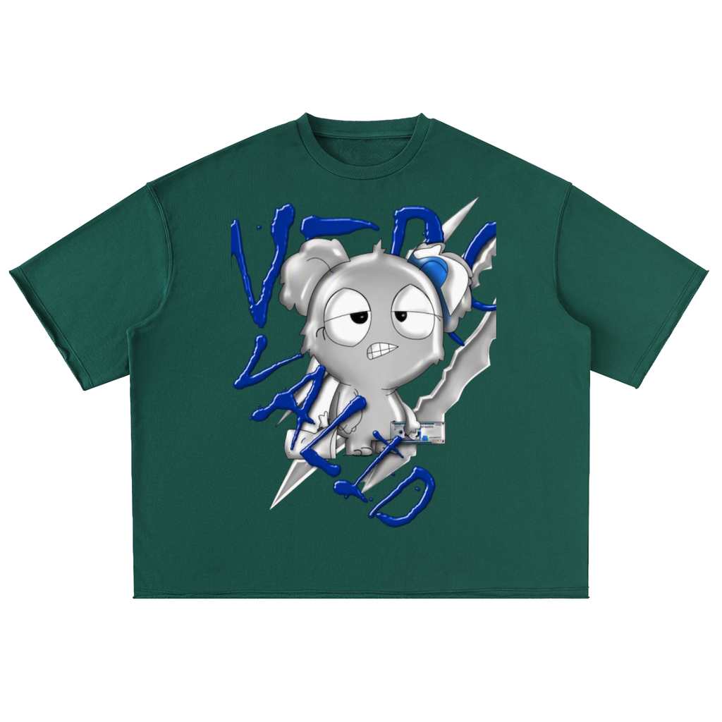 Silver “collection “ Washed Rolled Hem Half Sleeve T-Shirt
