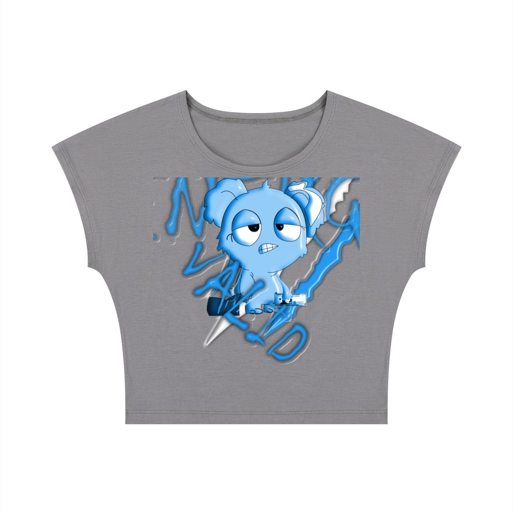 Loopy Lavi Women's Slim Crop T-Shirt
