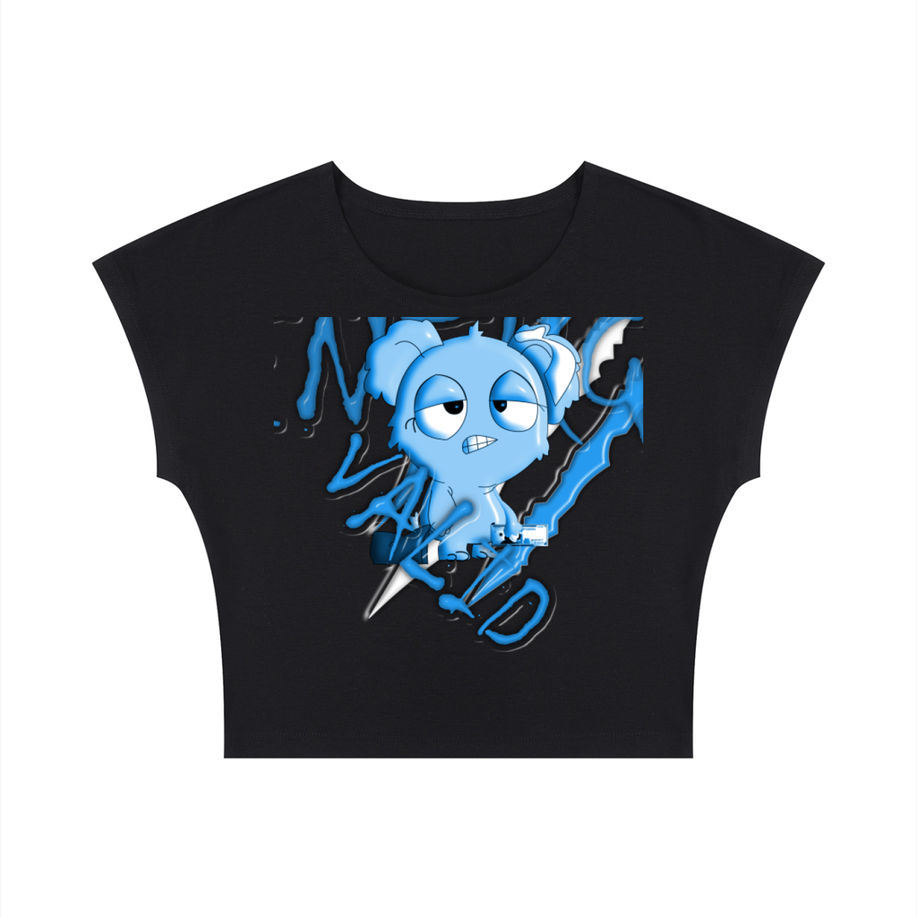 Loopy Lavi Women's Slim Crop T-Shirt