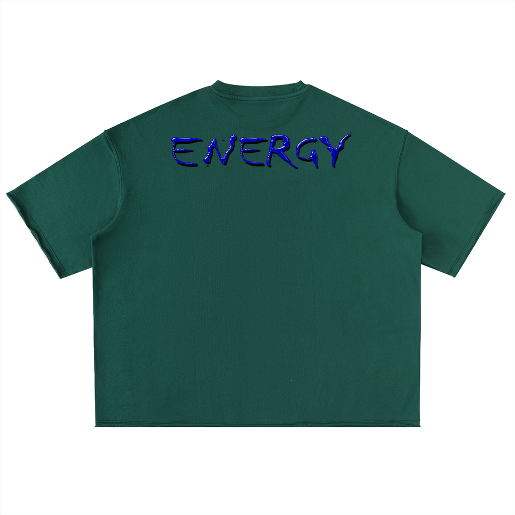 Silver “collection “ Washed Rolled Hem Half Sleeve T-Shirt