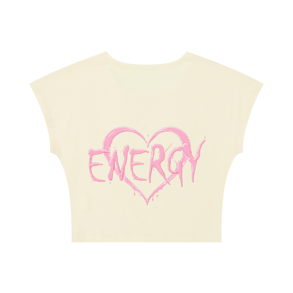 Loopy Lavi Women's Slim Crop T-Shirt