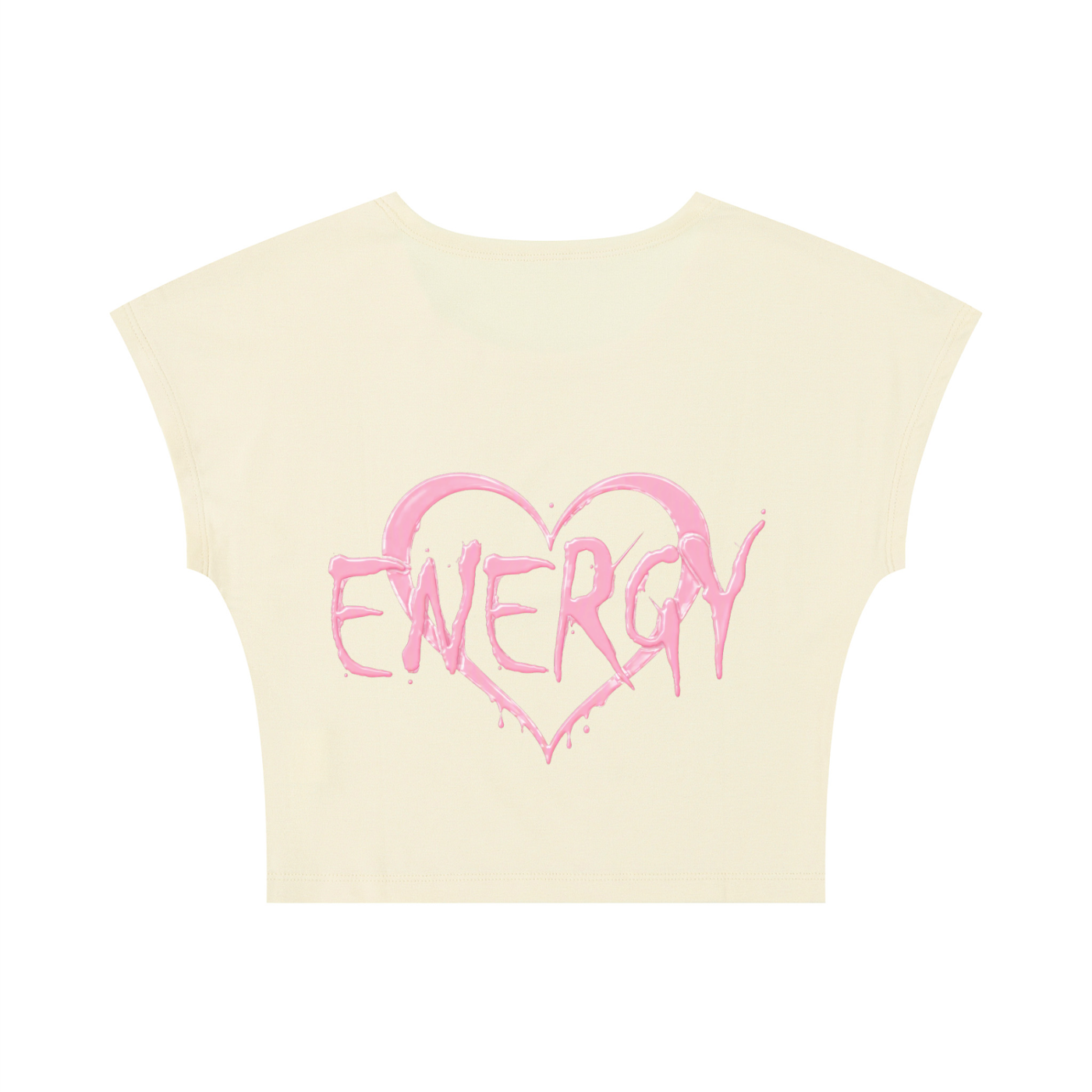 Loopy Lavi Women's Slim Crop T-Shirt
