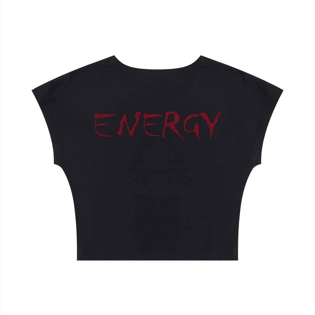 Loopy Lavi Women's Slim Crop T-Shirt
