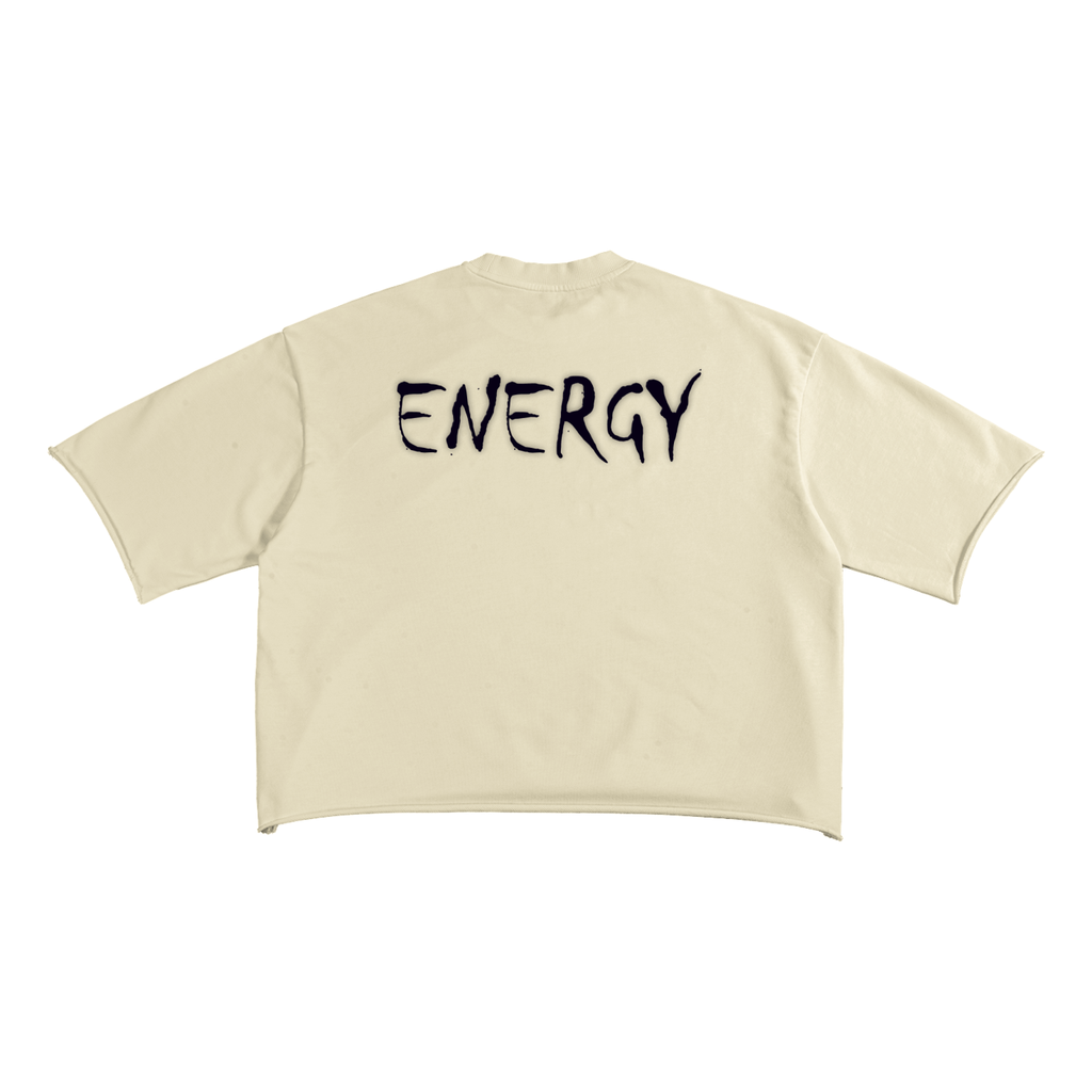 French Terry Raw Edge T-Shirt