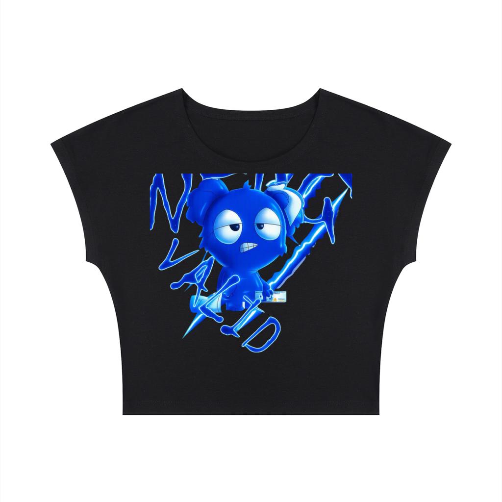 Loopy Lavi Women's Slim Crop T-Shirt