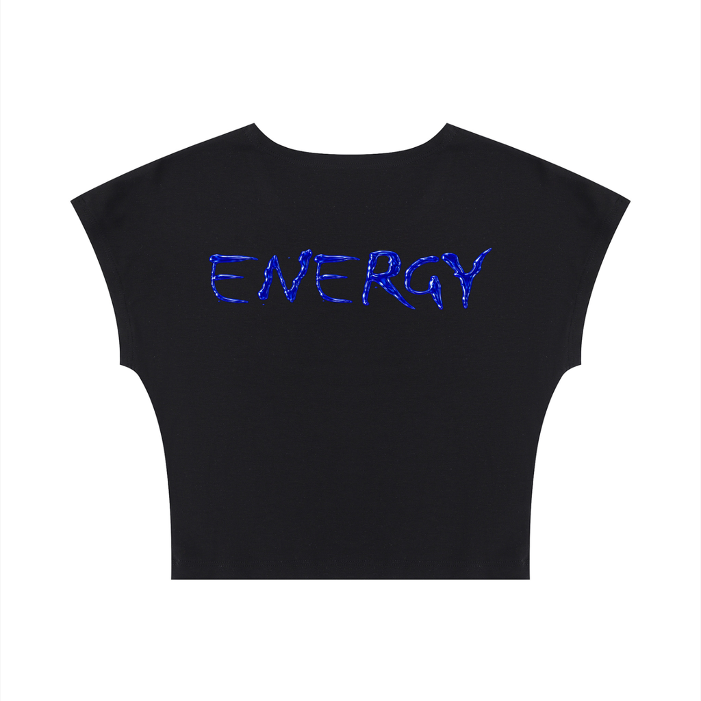 Loopy Lavi Women's Slim Crop T-Shirt