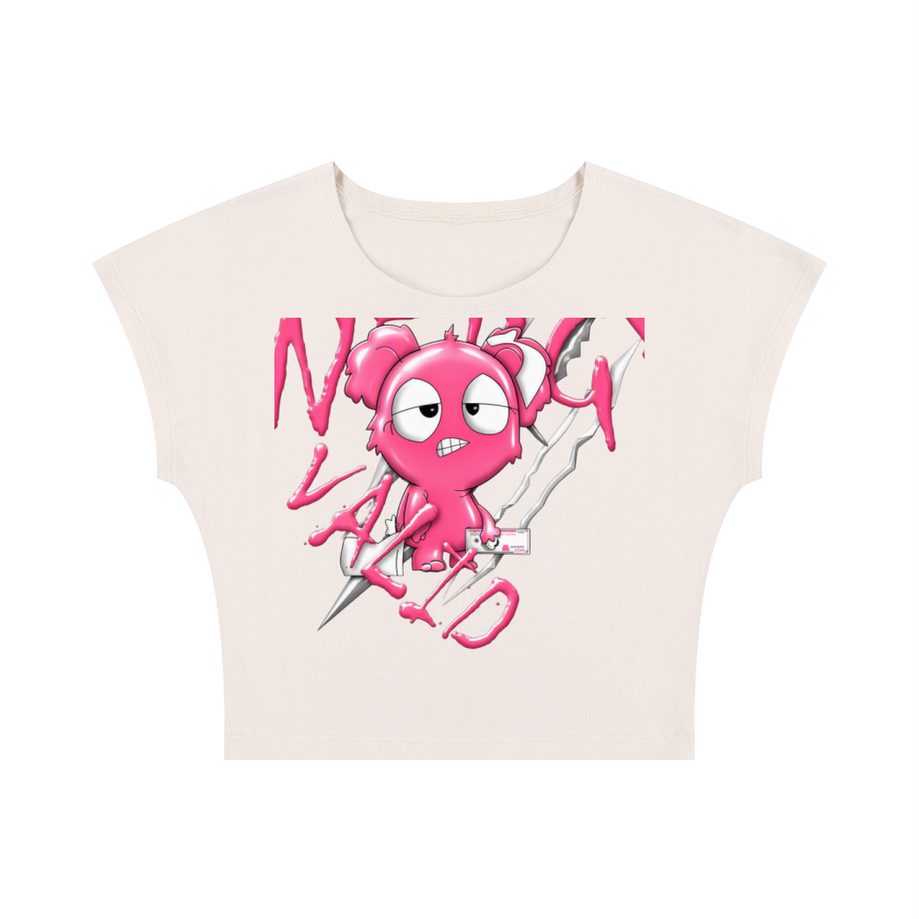 Loopy Lavi Women's Slim Crop T-Shirt