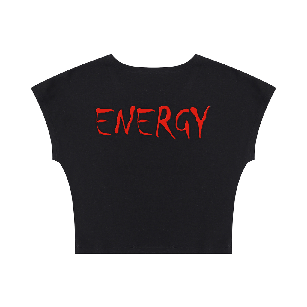 Loopy Lavi Women's Slim Crop T-Shirt