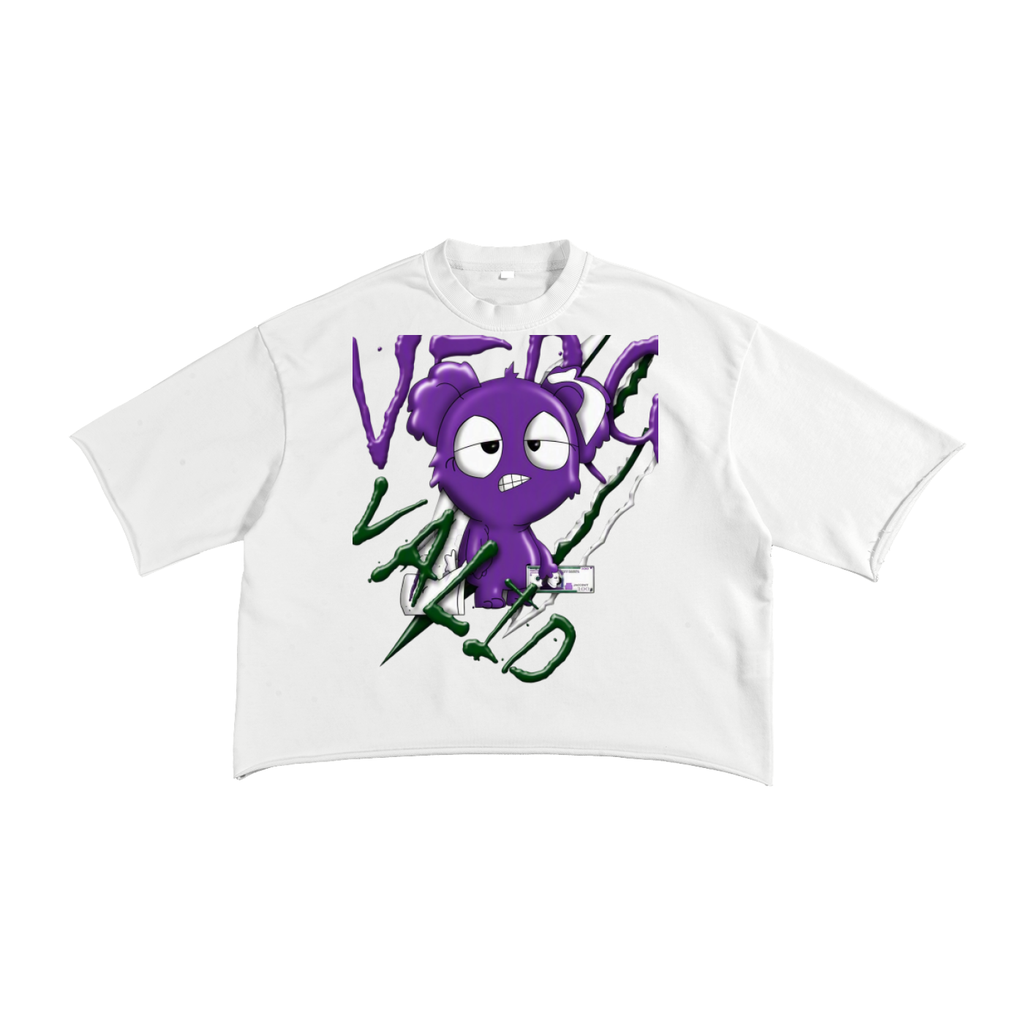 French Terry Raw Edge T-Shirt